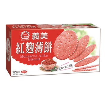 義美 紅麴養生薄餅240g