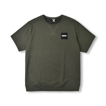 KINGO大尺碼男款｜大學厚短T恤 <2XL-4XL>443101