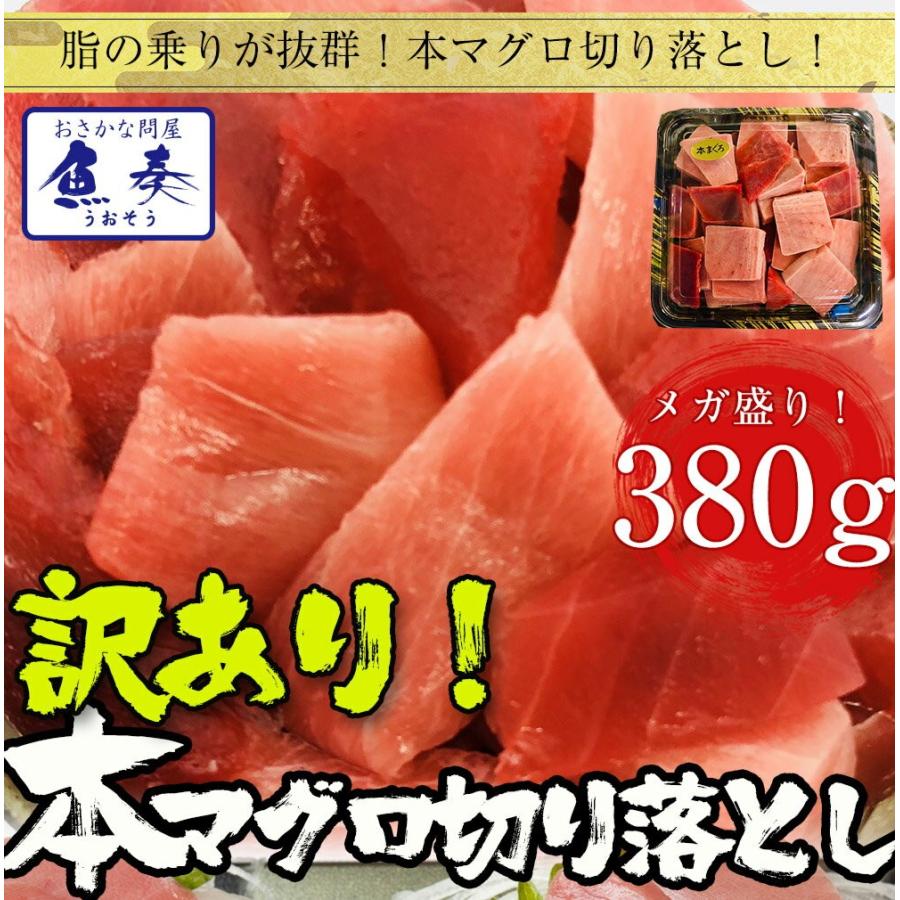 本まぐろ切り落し 380g 冷凍 まぐろ 中とろ 訳あり 鮪 刺身 鉄火丼 在宅 母の日 父の日 敬老 在宅応援 中元 お歳暮 ギフト