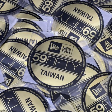 NEW ERA 貼紙 台灣限定 5950TAIWAN 1入組 防水貼紙 行李箱貼紙 筆電貼紙 ⫷ScrewCap⫸