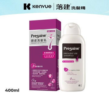 落建 Pregaine 頭皮洗髮乳-保濕豐厚配方 400ml【官方旗艦館】