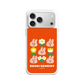 iPhone 17 Pro Max SolidX 白 - Bunni Konbiny - 花現 MOGU