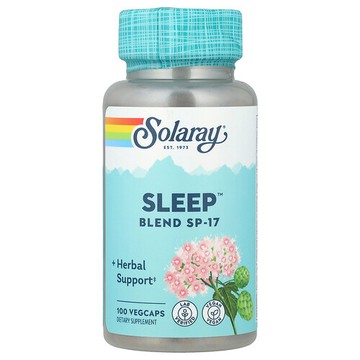 Solaray, 促睡眠混合物 SP-17，100 粒素食膠囊
