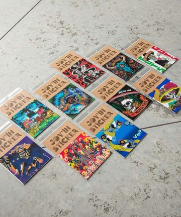 【熱門預購】卡拉維拉防紫外線防水貼紙 車貼(10色)JGSP4303