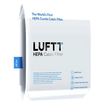 LUFT Avante AD/All New K3/Kona EV/Ioniq/i30 碳纖維車用冷氣濾網  1個  LHC104