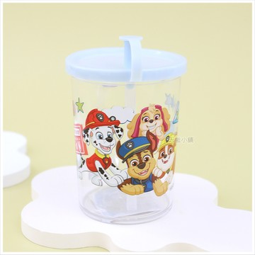 天藍小舖-汪汪隊立大功吸管水杯280ml-單1款-$69【A11115572】