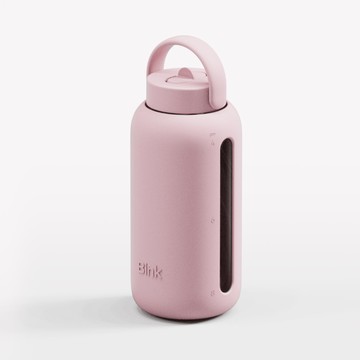 翻蓋提把吸管矽緻水瓶｜800ml Moss 苔光綠