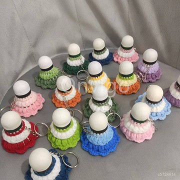 🌟精選新品🌟【成品】羽毛球掛件手工編織畢業生日紀念禮物情侶閨蜜背包鑰匙扣