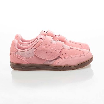 FILA 男女鞋 SLANT SHOT 98/23 VC 魔鬼氈 休閒鞋 粉 F1-2355-650