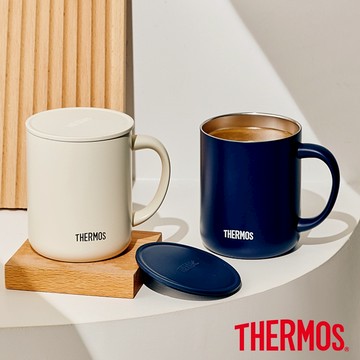 【THERMOS膳魔師】不鏽鋼真空保溫杯450ml(JDG-451C)