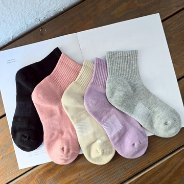 HF除臭機能女氣墊1/2襪(21-25)-多色任選