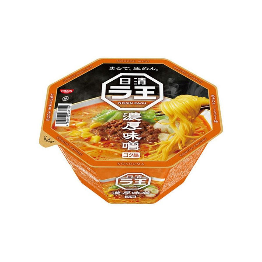 日清食品 ラ王 濃厚味噌 カップ 118g