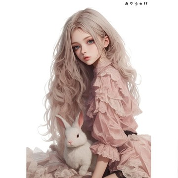 【3 月新品 2】07-095-0208 人物貼紙 動物與甜美蕾絲