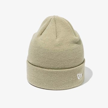 NEW ERA 男女 毛帽 韓版 BASIC CUFF BEANIE NE 淺麻褐 NE14447223
