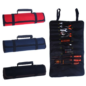 多功能捲筒式工具收納袋電工包野營工具袋