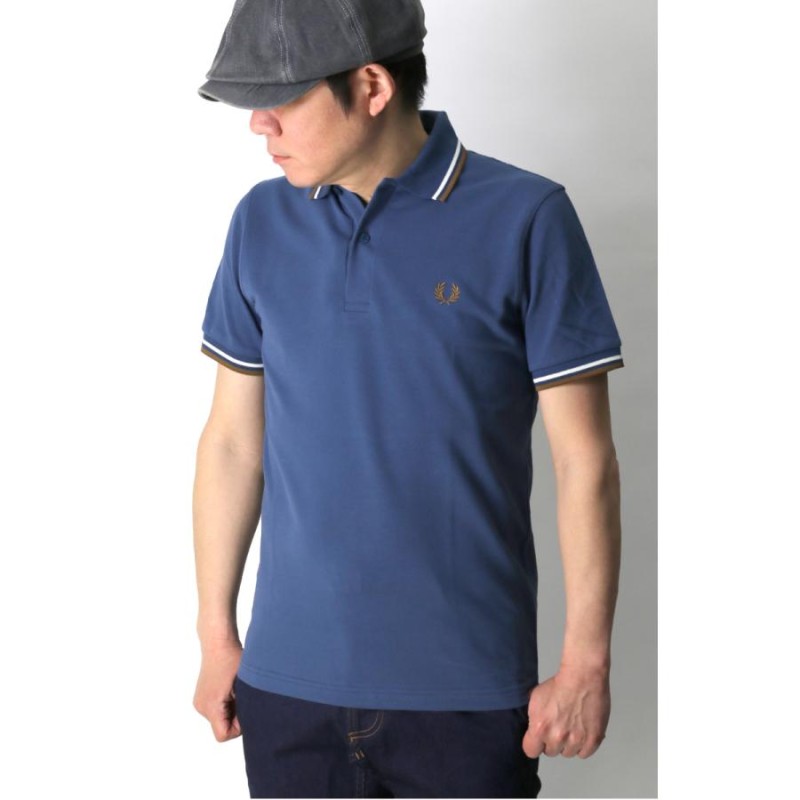 フレッドペリー) FRED PERRY M12 (M12N)ツイン ティップド フレッドペリー シャツ ポロシャツ 定番 イギリス製 鹿の子 メンズ  レディース | LINEブランドカタログ