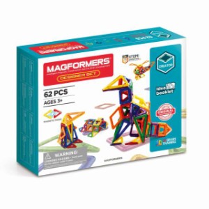 マグフォーマー 62ピース デザイナーセット MAGFORMERS マグネット