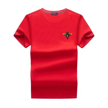 國際大牌男裝小蜜蜂男士T恤時尚潮流品牌體恤圓領純棉鯊魚短袖t恤