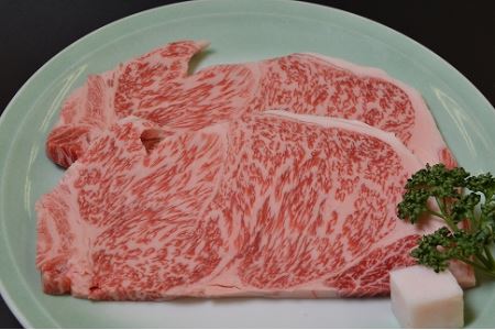 京都肉サーロインステーキ（約440ｇ）＆京都肉肩モモすき焼きセット（約380ｇ）