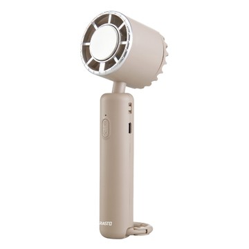 RASTO RK18 MIT 製冷TES半導體頸掛摺疊手持掛勾風扇  米色  R-PCF018