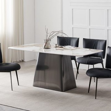 MUNA家居  J004C型6尺岩板餐桌/不含椅   180X90X75cm