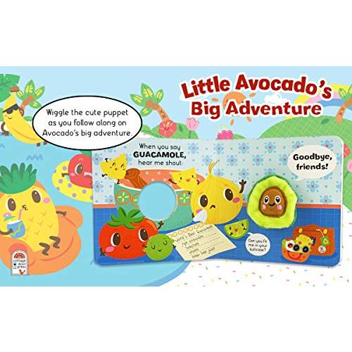 Little Avocado's Big Adventure (Finger Puppet Board Book)