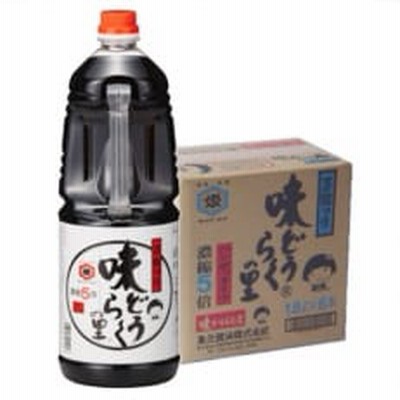万能つゆ　味どうらくの里1.8L×6本