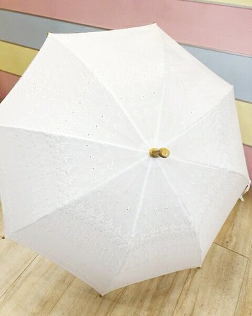 【震撼精品百貨】Hello Kitty 凱蒂貓 HELLO KITTY蕾絲陽傘-50CM#85342 震撼日式精品百貨