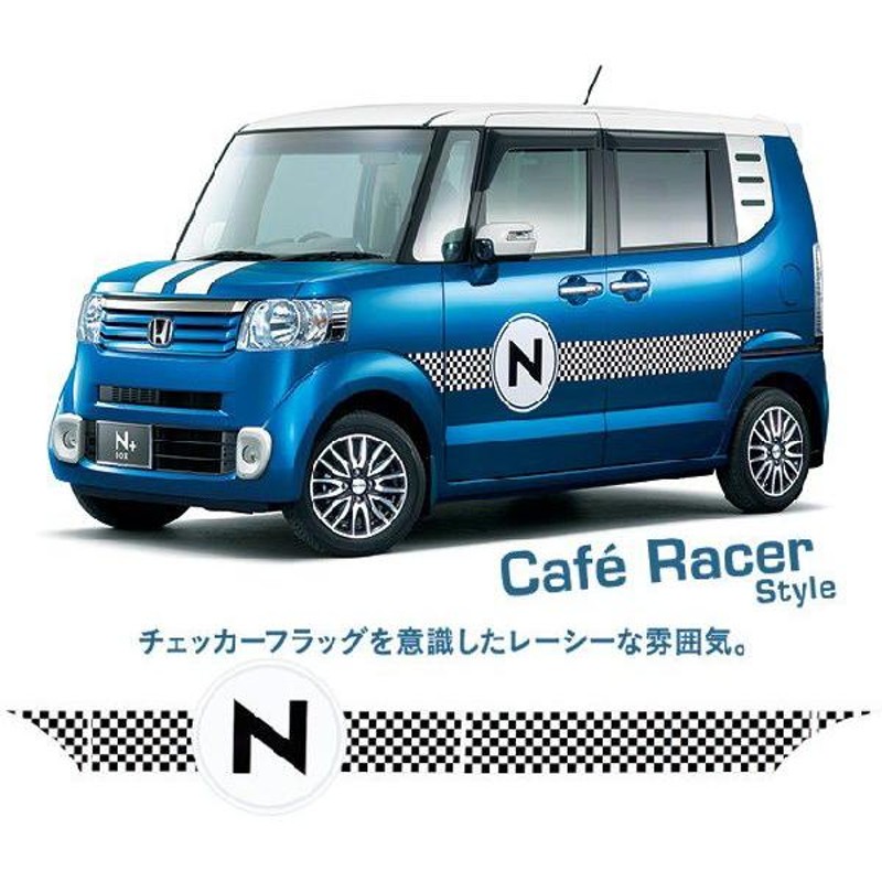 HONDA ホンダ NBOX + N-BOX + NBOXプラス 純正 デカール チェック 2013.12〜仕様変更 | LINEショッピング