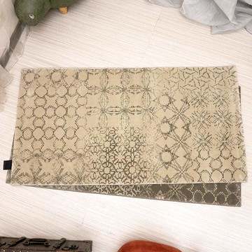 ESPRIT超細纖維地毯 - 回憶片刻 80x150cm 米/灰 回憶片刻 80x150cm 米