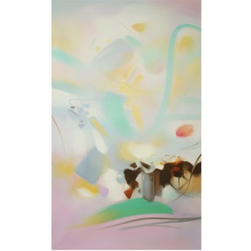 手繪 真跡 油畫 原作【光之宴58】抽象畫 掛畫 93*133*4cm (含框)  西班牙畫家 室內設計師推薦豪宅裝飾