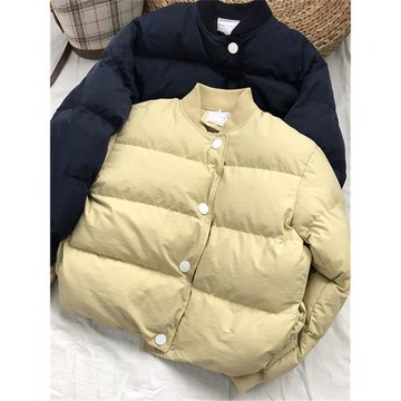 短款羽絨棉服女冬季小個子韓系時尚加厚面包服棒球服棉襖棉衣外套
