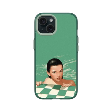 iPhone 15 Clear 憂墨綠 - Janice Sung - Emerald 翡翠