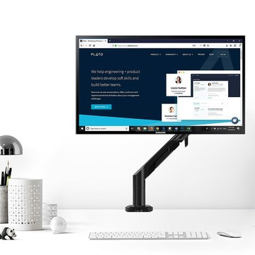 Flexispot 懸浮單螢幕旋臂支架