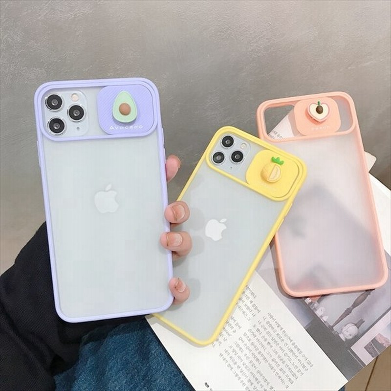 スマホケース Iphone12 Pro Max Iphone11 Pro Max Iphone Se2 Iphonexr フルーツ アイフォン ケース アイホン カメラレンズカバー 保護 スライド 韓国 通販 Lineポイント最大get Lineショッピング