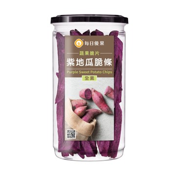 罐裝紫地瓜條180G 每日優果