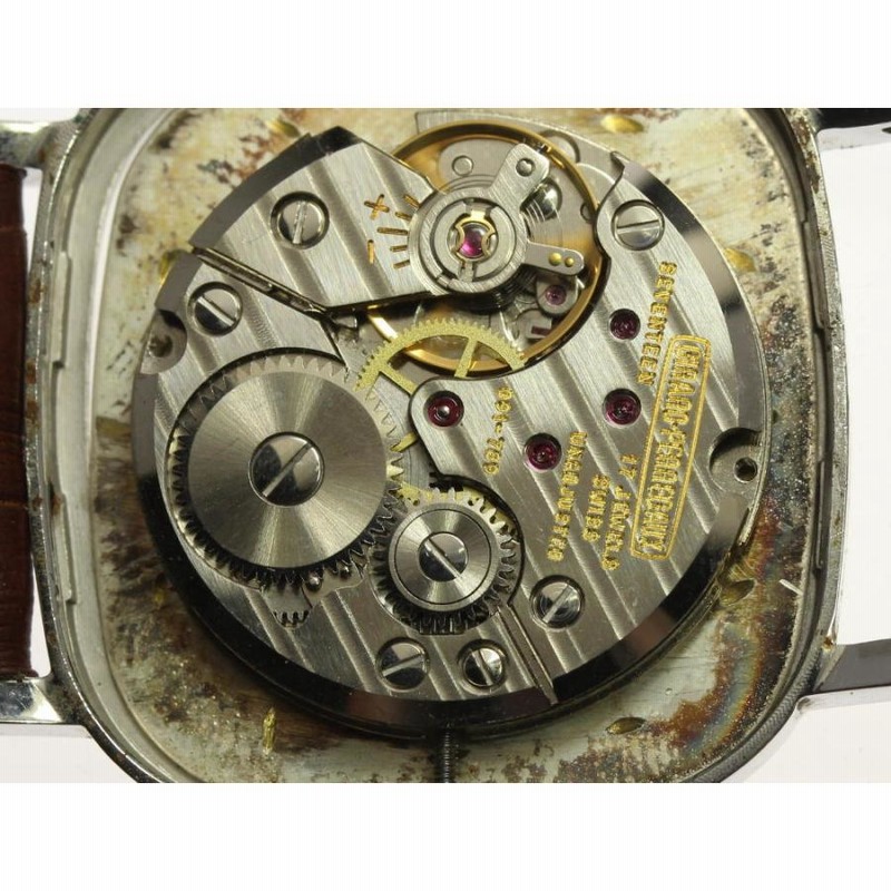 GIRARD-PERREGAUX ジラール・ペルゴ　手巻　ジャンク GIRARD-PERREGAUX】ジラール・ペルゴ アンティーク スクエア 手