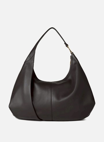 FEMANCE_Wander Hobo 不對稱慵懶感皮革托特包