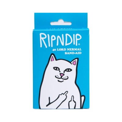 リップンディップ 絆創膏 40枚入り RIPNDIP Lord Nermal Bandaid ...