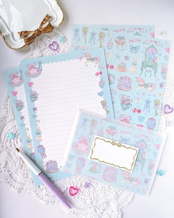 【新品】信紙組 The mirror of dreams