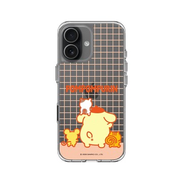 iPhone 17 Clear Case（相機按鈕） 透明 - 三麗鷗-布丁狗30週年 PomPomPurin (30th Anniversary) - 最萌的背影