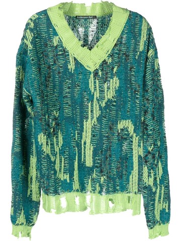 Andersson Bell `Theydon Spider` V-Neck Sweater