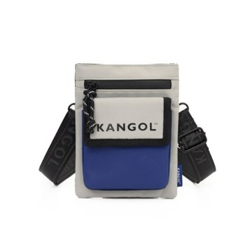 KANGOL 小方包 側背包 灰藍 小側包 包包 6255170611