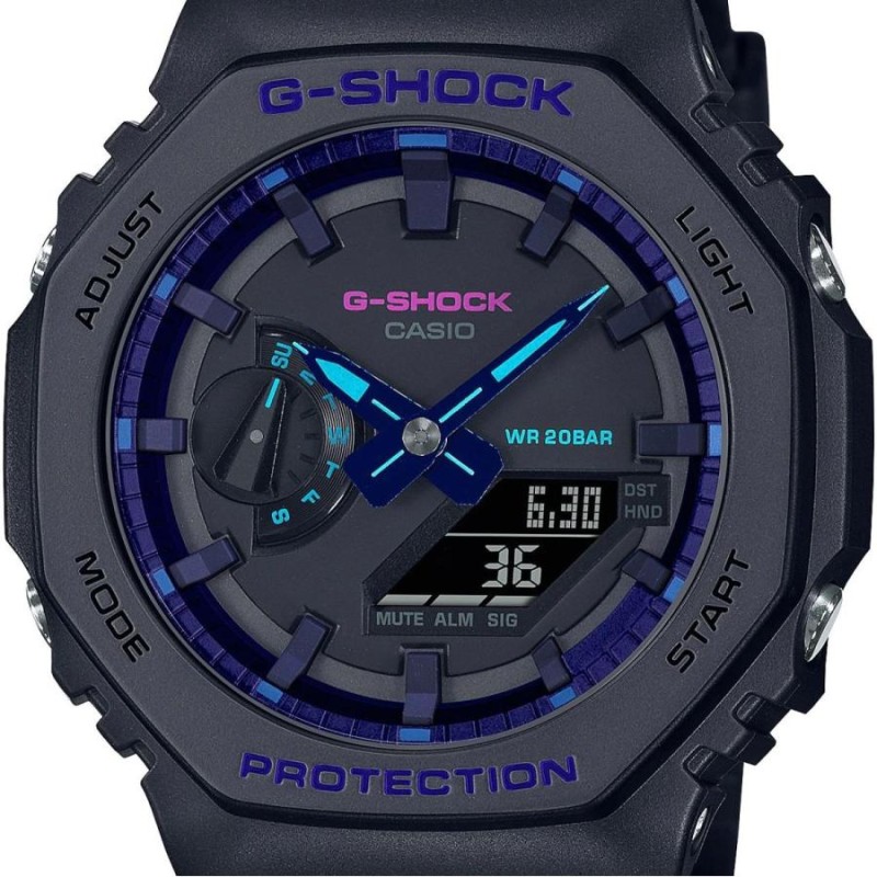 G-SHOCK ジーショック GA-2100VB-1AJF オクタゴン 八角形 Virtual Blue