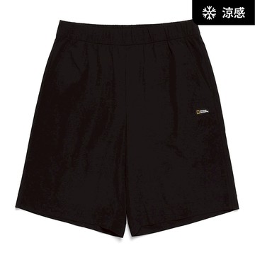 男女同款 FROZEN AIR 涼感 短褲 - 炭黑色