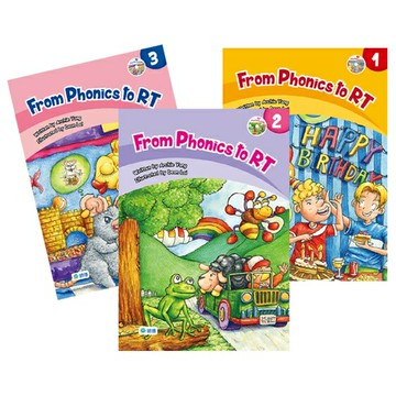 【華通書坊】From Phonics to RT-字母拼讀讀劇練習本 1-3 楊耀琦 師德文教華通書坊/姆斯