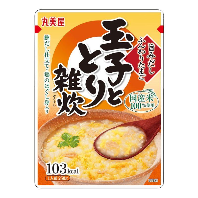 丸美屋 ふんわりたまご 玉子ととり雑炊 250g×5個