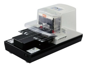 【文具通】MAX マックス 美克司 EH-110F EH90091 電動 釘書機 訂書機 電子ホッチキス 最多約110張 另售No.110FE 釘書針 L5020223【APP滿額下單10%點數(單一帳號最高5000點)】1/31止