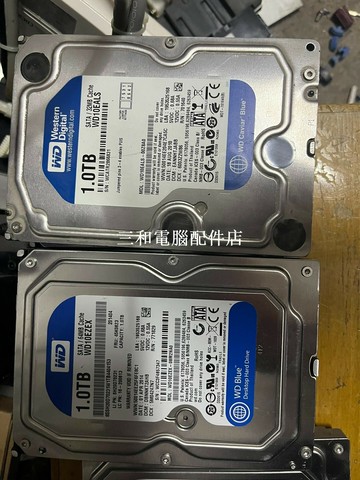 WD10EZEX 西數 1TB 7200轉 機械硬碟 自用升級 固態換下 包測包好包用 已掃描【三和電腦配件店】