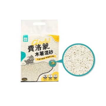 LitoMON怪獸部落【6入組】2.4kg 費洛蒙木薯混砂 (F733) (購買兩件贈送寵物玩具x1 隨機出貨)